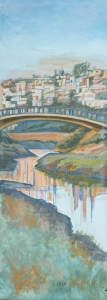 Banner 13<br>San Elijo Lagoon Bridge <br>By Karin Keller