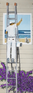 Banner 58<br>Painting in Paradise<br>Jeff Linsenbard