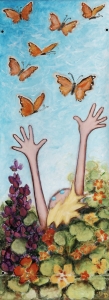 Banner 01<br>Celebrating Painted Ladies<br>By Diana Bartletti