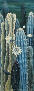 Banner 07<br>Cactus in the Moonlight<br>By Karin Grow 