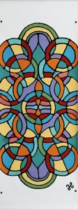 Banner 08<br>Stained Glass<br>By Janet Hansen