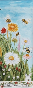 Banner 19<br>Save the Bees<br>By Naimeh Woodward