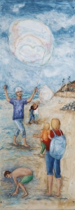 Banner 51<br>The Bubble Man<br>By Debbie Schaefer
