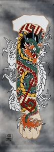 Banner 61<br>Dragon Sleeve<br>By Bradford Schneider